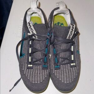 Nike Vapor Max Gray and Teal Athletic Shoee